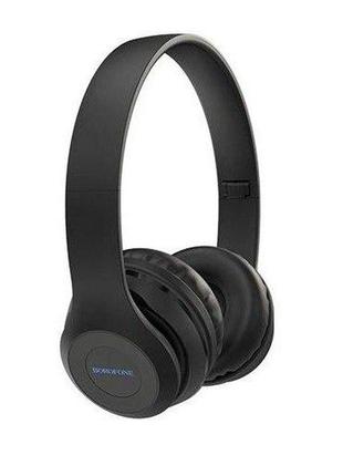 Беспроводные bluetooth наушники для пк borofone bo4 (bluetooth 5.0) (мониторы) black