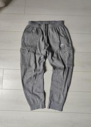 Штани найк спортивні штани nike pants карго  на манжетах найкі nike tech