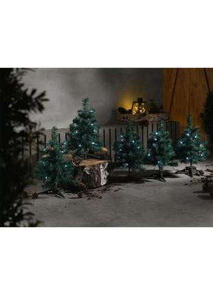 Led ялинки 5 шт з холодним світлом зелений livarno home
