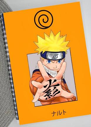 Тетрадь naruto наруто аниме 48 листов клетка 19016