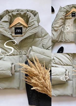 Куртка пуфер -20 zara