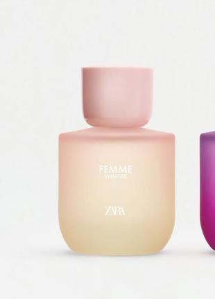 Туалетна вода zara femme winter 90 ml нові з набору без упакування2 фото