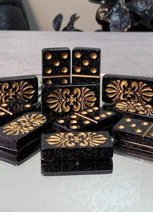 Доміно з акрилового каменю в елегантному футлярі, арт. 400031