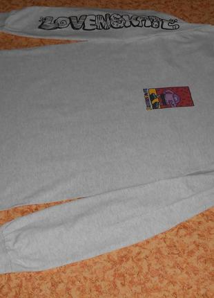 Лонгслів кофта lovenskate skateboards lovestreet/одяг для скейтбордингу та скейтерів 7