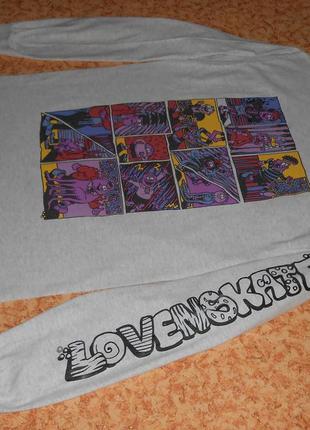 Лонгслів кофта lovenskate skateboards lovestreet/одяг для скейтбордингу та скейтерів 8