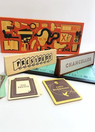 Уценка настольная игра тайный гитлер большая коробка / делюкс / secret hitler big box / deluxe + правила с пер