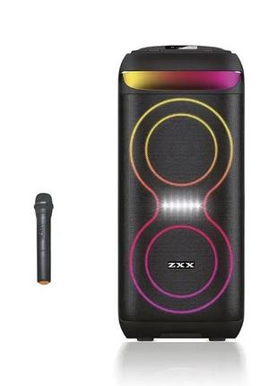 Акустична переносна колонка zxx-5505 6,5" (40вт) (60х27х30см)