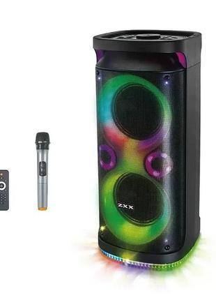 Акустична переносна колонка zxx-8850 8" (60вт) (71х33х31см)