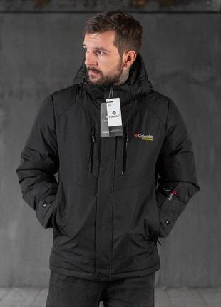 Куртка columbia full black  тр6291