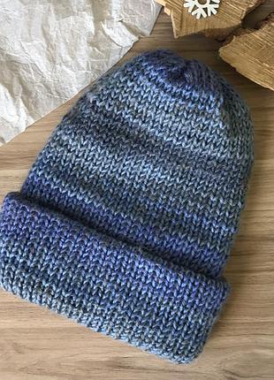 Шапка вязаная унисекс
