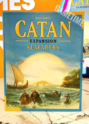 Уценка колонизаторы мореходы дополнение на 3-4 игрока /catan expansion seafarers + в подарок правила с перевод