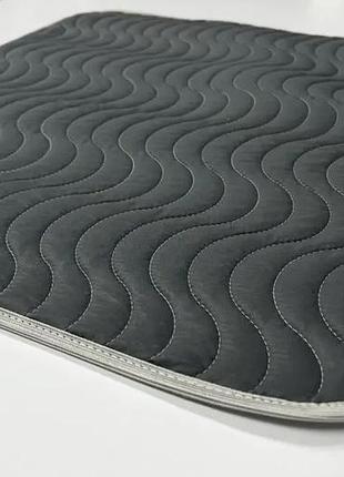 Пелюшки і підстилки для собак багаторазові всмоктуючі 75х90, килимок пелюшки для собак непромокаючі сірий2 фото