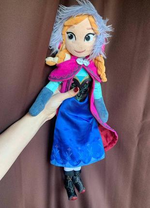 Мяка іграшка принцеса анна ельза frozen disney холодное сердце