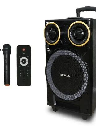 Акустична переносна колонка zxx-9191 12" (60вт) (67х38х32см)