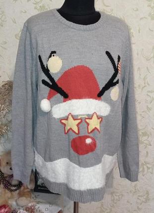 Джемпер новогодный merry christmas 🎄🎁🎄 2
