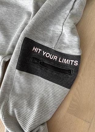 Mango теплі спортивні штани джогери на дівчинку4 фото