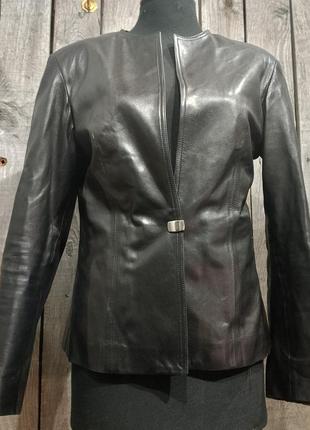 Шкіряний піджак. вінтаж