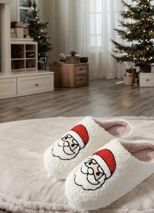 Кімнатні тапочки,домашні капці,новорічні тапочки