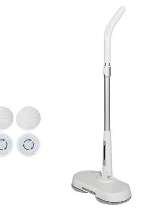 Беспроводная электрическая швабра с встроенным резервуаром для воды