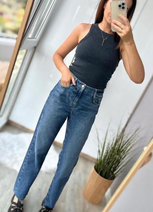 Zara джинси straight прямі джинси zara