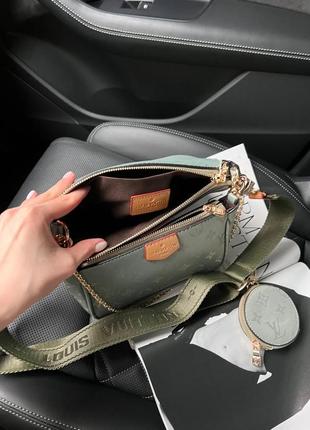 Lv multi pochette olive4 фото