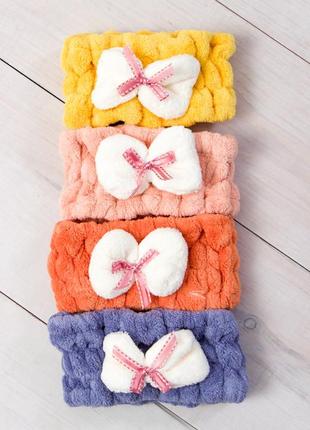 Пов'язка на голову махрова