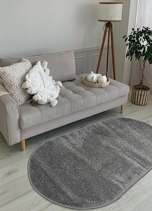 Килим овальний 1.0 х 2.0 м  espresso l.grey / l.grey 00000a