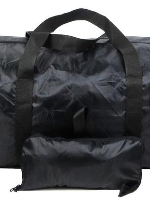 Большая складная дорожная сумка баул 58 л proflider черная ammunation