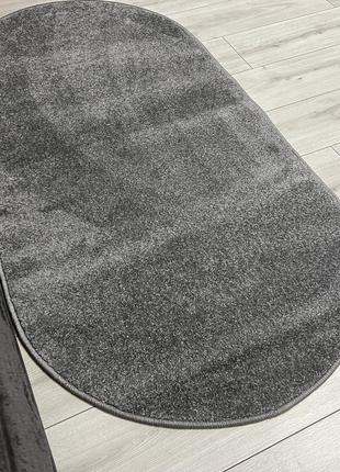 Килим овальний 0.6 х1.1 м espresso l.grey / l.grey 00000a