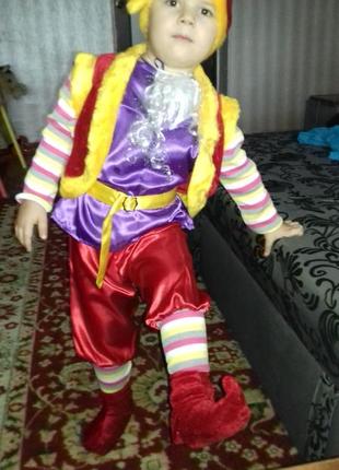 Новогодний костюм гномика