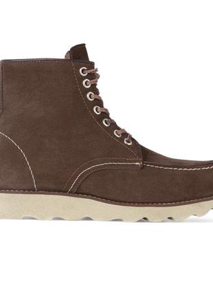 Ботинки демисезонные saxum worker eu 40/us 7.5/uk 6.5 dark brown2 фото