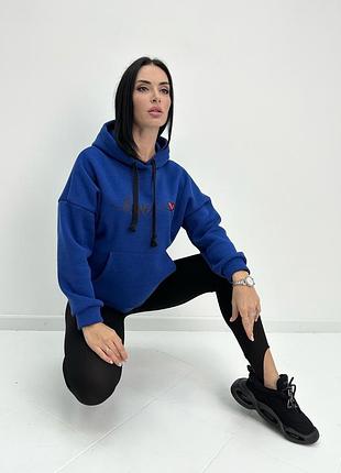 Не кошлатиться🔥теплый худи на флисе 6