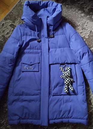 Зимова куртка, пуховик жіночий visdeer р.м(46)