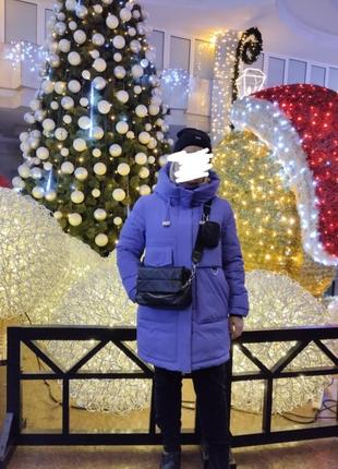 Зимова куртка, пуховик жіночий visdeer р.м(46)6 фото
