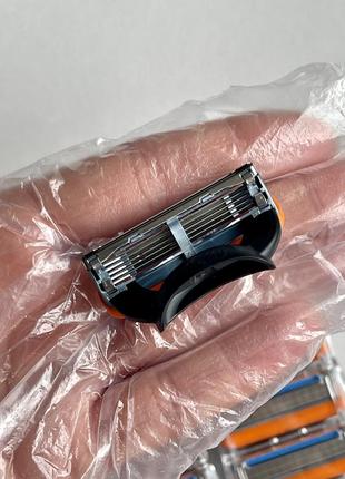 Gillette fusion5 !оригінальні змінні картриджі/леза.4штуки! без пакування.6 фото
