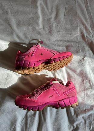 Кроссовки nike air humara lx jacquemus pink flash🎀