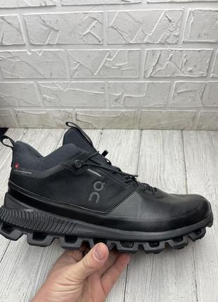Круті черевики кросівки swiss engineering on cloud hi waterproof all black