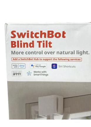 Моторизованные жалюзи switchbot blind tilt2 фото