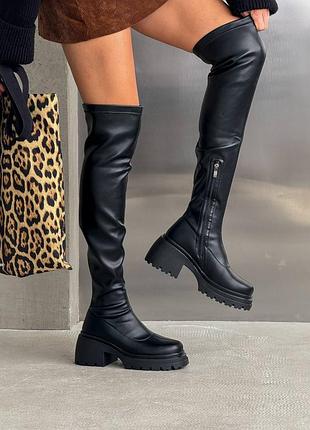 Ботфорты зимние