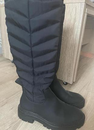 Zara сапожки зима осень 35-35,5