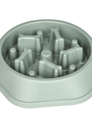Миска для котів собак taotaopets 119905 для повільної їжі green |знижка|