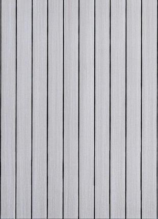 Покрытие виниловое самоклеющееся 3d рейки кедр серебряный 600*600*2,8мм (d) sw-00002198