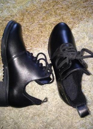 Ботинки деми, кожа 38-39р