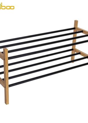 Полиця для взуття casa si shoe rack bamboo (cs92307w04)