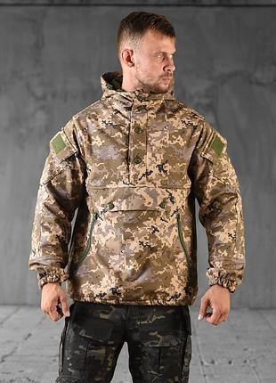 Тактична куртка анорак softshell seul піксель