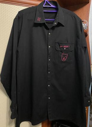 Джинсовая рубашка