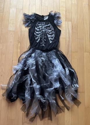 Карнавальний костюм скелет труп зомбі halloween хелловін
