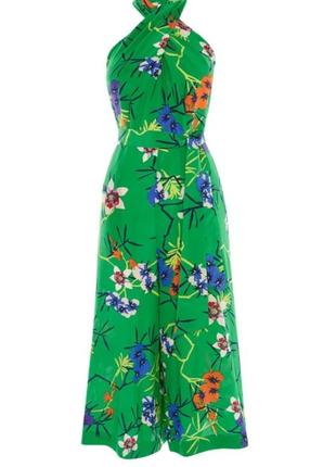 Шелковый дизайнерский комбинезон karen millen