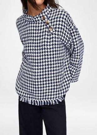 Джемпер, кофта, свитер, жакет твид, гусиная лапка zara, блуза в клетку, рубашка mango