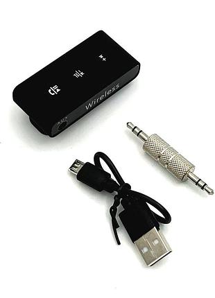 Bluetooth адаптер z-80 wireless version 4.1 черный 4